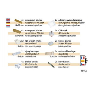 Travelsafe Travelsafe Nordic Walking kit - EHBO Kit