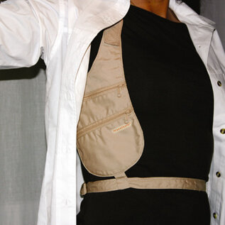 Travelsafe Travelsafe Okseltasje Katoen - Beige