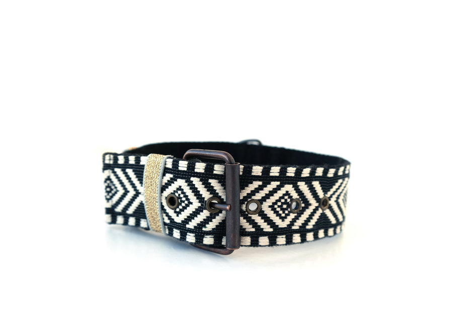 Boho Collar Black and White