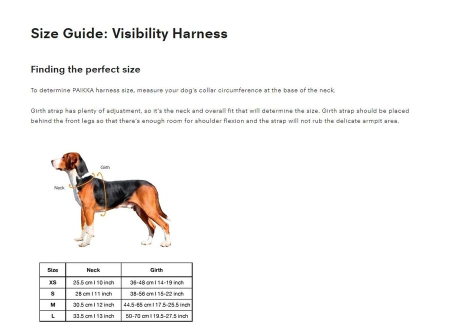 Visibility Harness