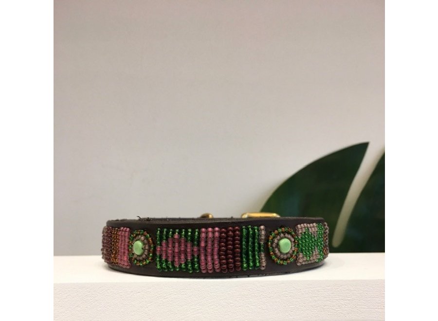 Beaded Dog collar Ulysse