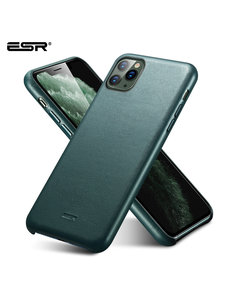 ESR ESR - telefoonhoesje - Apple iPhone 11 - Metro Leather - Groen