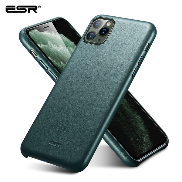 ESR ESR - telefoonhoesje - Apple iPhone 11 - Metro Leather - Groen