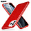 ESR - telefoonhoesje - Apple iPhone 11 Pro Max - Makeup Glitter - Rood