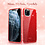 ESR - telefoonhoesje - Apple iPhone 11 Pro Max - Makeup Glitter - Rood