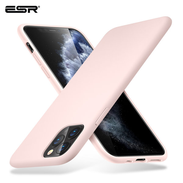 ESR - telefoonhoesje - Apple  iPhone 11 Pro -  Yippee siliconen - Roze