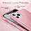 ESR - telefoonhoesje - Apple iPhone 11 Pro Max - Makeup Glitter - Licht roze