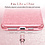 ESR - telefoonhoesje - Apple iPhone 11 Pro Max - Makeup Glitter - Licht roze