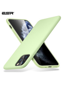  ESR - telefoonhoesje - Apple iPhone 11 - Yippee siliconen - Groen