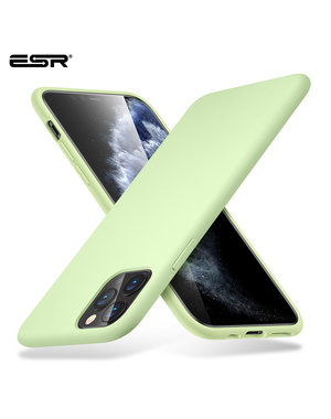  ESR - telefoonhoesje - Apple iPhone 11 - Yippee siliconen - Groen