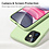 ESR - telefoonhoesje - Apple iPhone 11 - Yippee siliconen - Groen