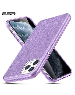  ESR - telefoonhoesje - Apple iPhone 11 Pro - Makeup Glitter - Paars