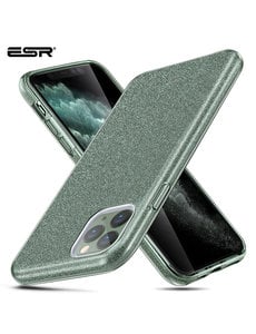 ESR - telefoonhoesje - Apple iPhone 11 Pro - Makeup Glitter – Groen