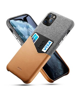  ESR - telefoonhoesje - Apple iPhone 11 Pro MAX - Metro portemonnee - Bruin