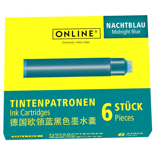 ONLINE Inkt cartridges ONLINE - Nightblue ONLINE Inkt cartridges ONLINE - Nightblue