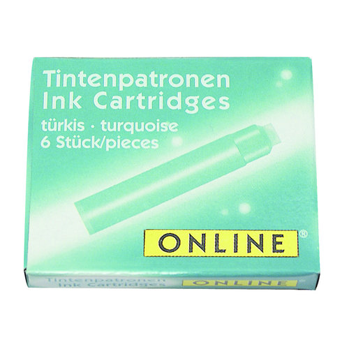 ONLINE Inkt cartridges ONLINE - Turquoise ONLINE Inkt cartridges ONLINE - Turquoise