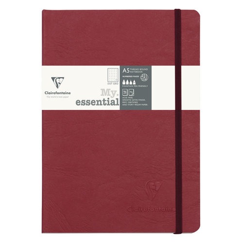 Clairefontaine My Essential Bullet Journal - Red Clairefontaine My Essential Bullet Journal - Red
