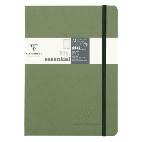 Clairefontaine My Essential Bullet Journal - Green Clairefontaine My Essential Bullet Journal - Green