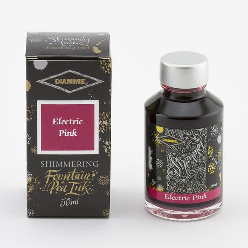 Diamine Diamine - Shimmer inkt - Electric Pink