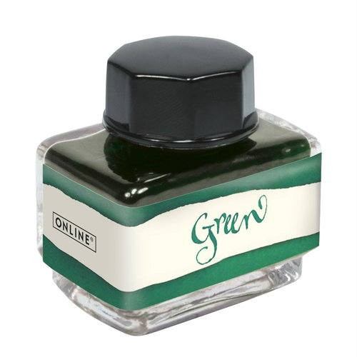 ONLINE Color Inspiration inkt - Smaragd groen - 30ml ONLINE Color Inspiration inkt - Smaragd groen - 30ml