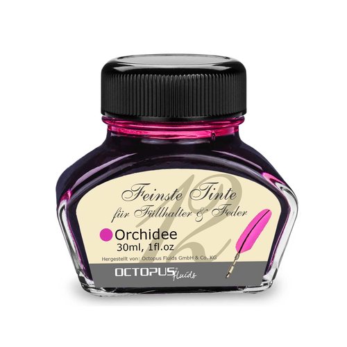 Octopus Fluids GmbH & Co. KG. Octopus fountain pen ink - Orchidee Octopus Fluids GmbH & Co. KG. Octopus fountain pen ink - Orchidee