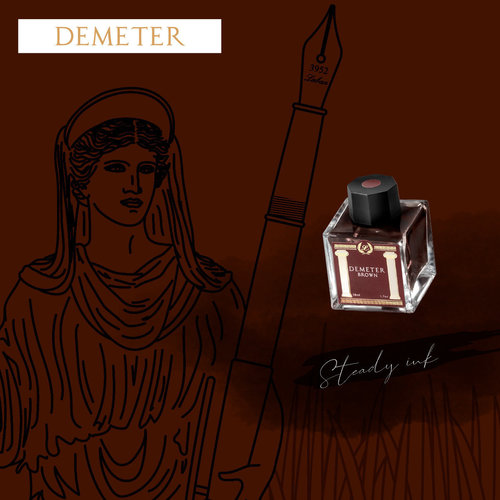 Laban Greek Mythology inkt - Demeter Brown - Sample Laban Greek Mythology inkt - Demeter Brown - Sample