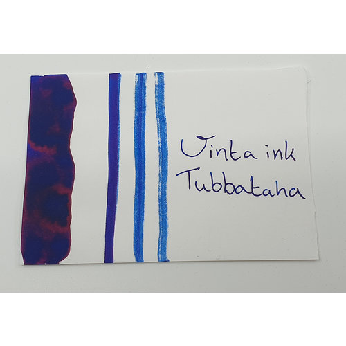 Vinta ink Vinta Tubbataha - Sulu Blue - sample