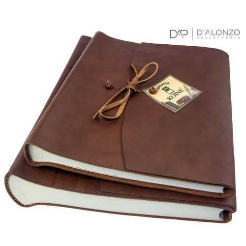 Legatoria Koiné Manarola leather photoalbum - Dark brown Legatoria Koiné Manarola leather photoalbum - Dark brown