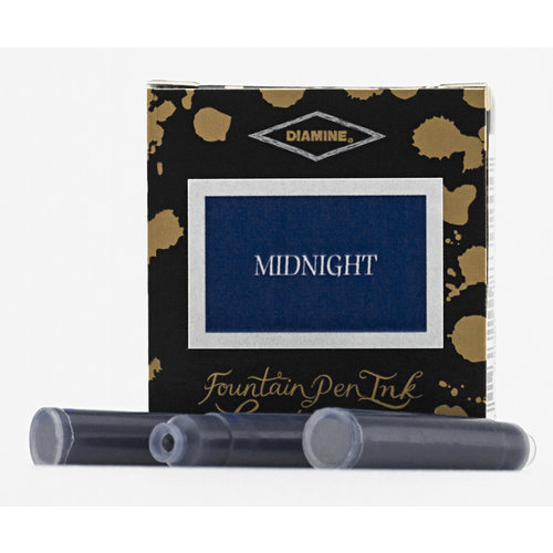 Diamine Midnight  ink cartridge - Diamine