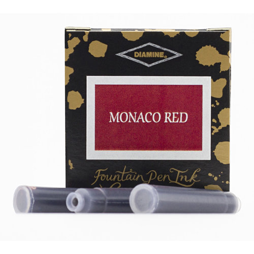 Diamine Monaco Red ink cartridge - Diamine