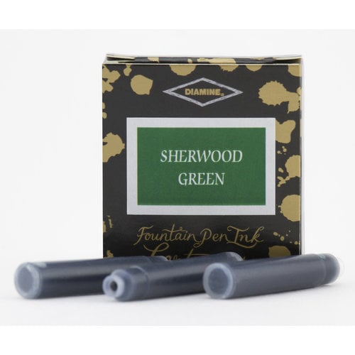 Diamine Sherwood Green inkt cartridge - Diamine