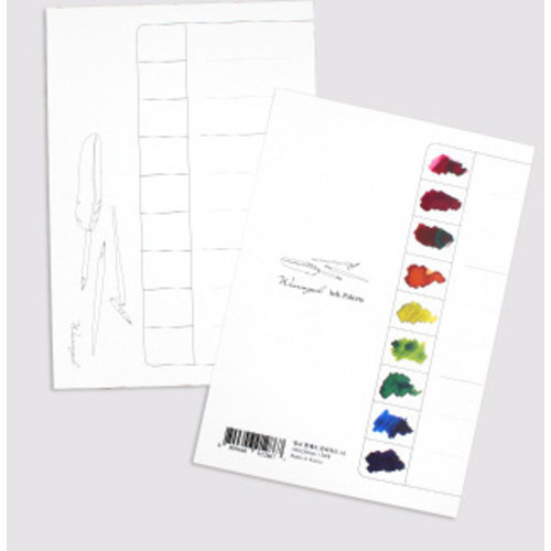 Jaquere Jaquere inkt swatch charts Jaquere Jaquere inkt swatch charts