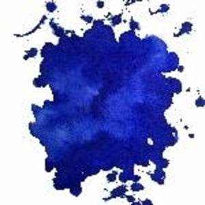 Krishna  Krishna Lyrebird ink - Pure Blue