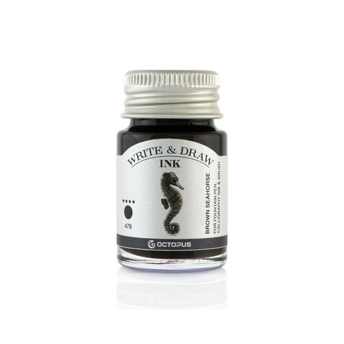 Octopus Fluids GmbH & Co. KG. Write and draw ink - Brown Seahorse - Octopus fluids