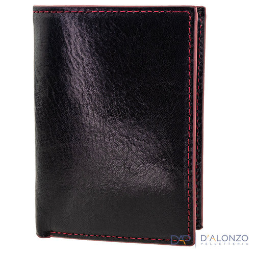 Scrittura Elegante Leather wallet - Milan - Black Scrittura Elegante Leather wallet - Milan - Black