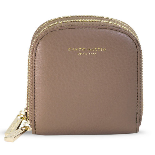 Scrittura Elegante Spring wallet - Gray brown Scrittura Elegante Spring wallet - Gray brown