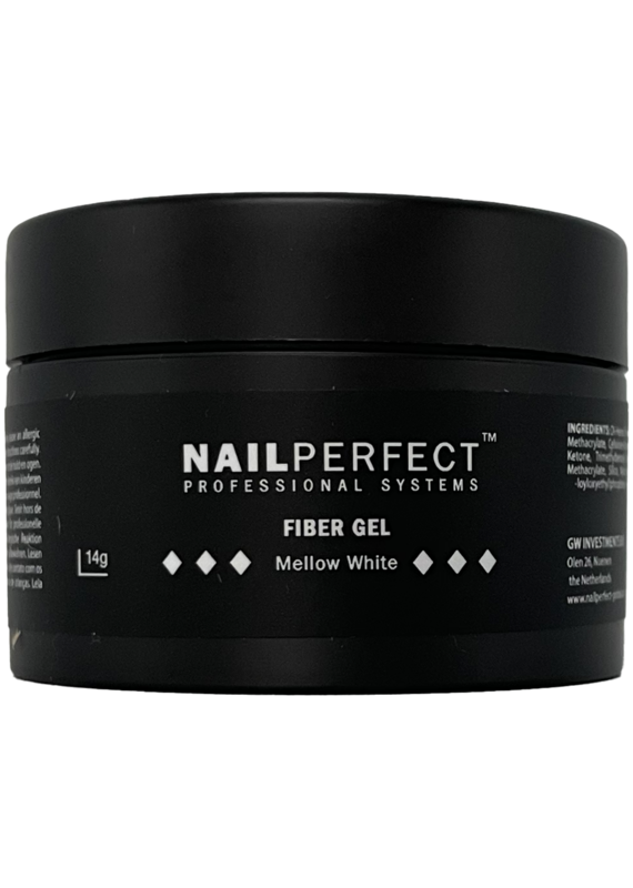 NailPerfect Fiber Gel Mellow White