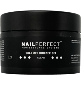 NailPerfect Soak Off Builder Gel Clear