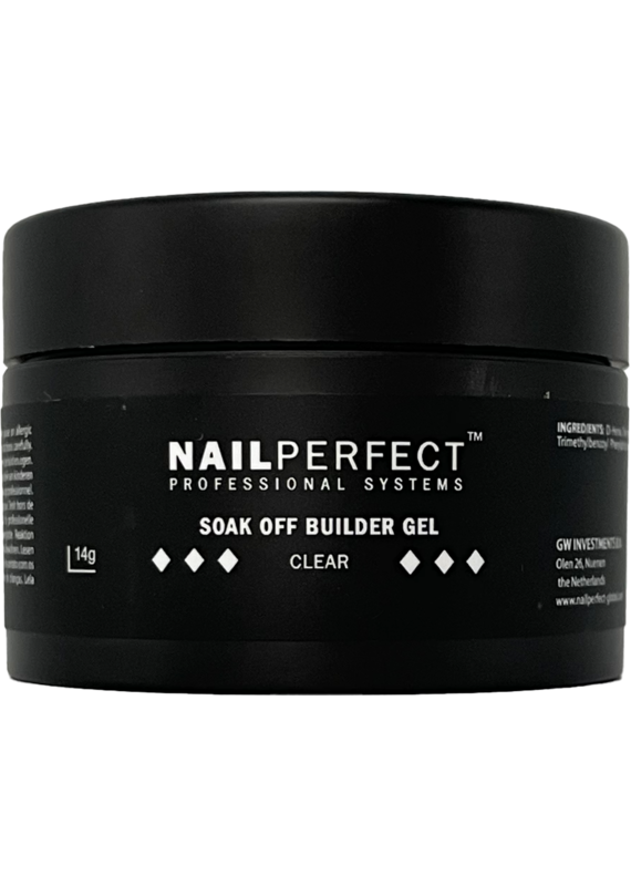 NailPerfect Soak Off Builder Gel Clear