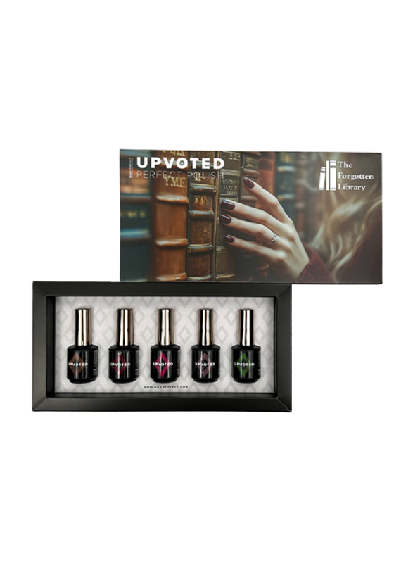 NailPerfect UPVOTED The Forgotten Library Collection Kit 5pcs