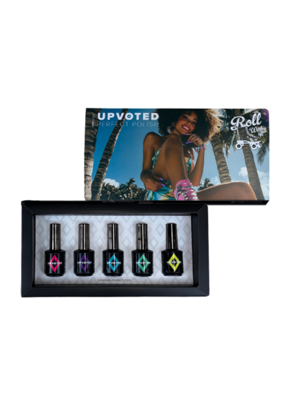 NailPerfect UPVOTED Roll with It Collection Kit 5pcs