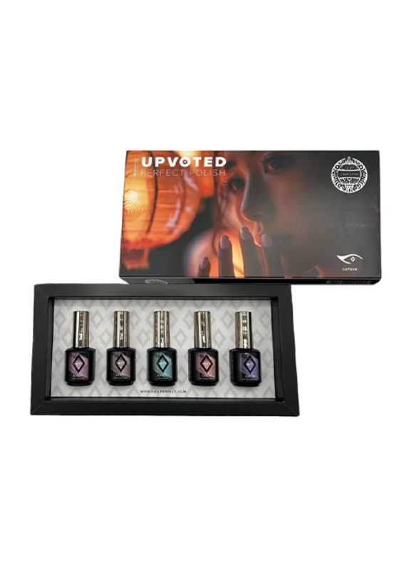 NailPerfect UPVOTED Lively Lanterns Cateye Collection Kit 5pcs