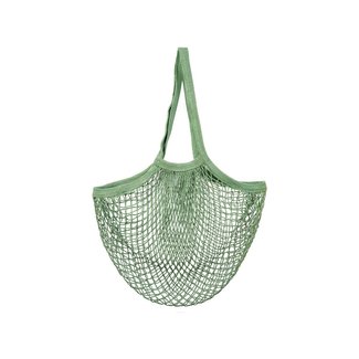 Sass & Belle olive string shopper bag