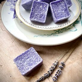 Amberblokje lavendel