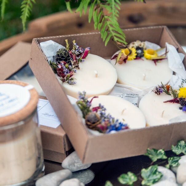 Drijfkaarsen | set van vier