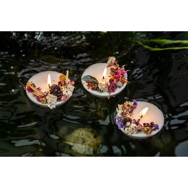 Drijfkaarsen | set van vier