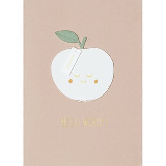 Räder Fruit card apple Hello world!