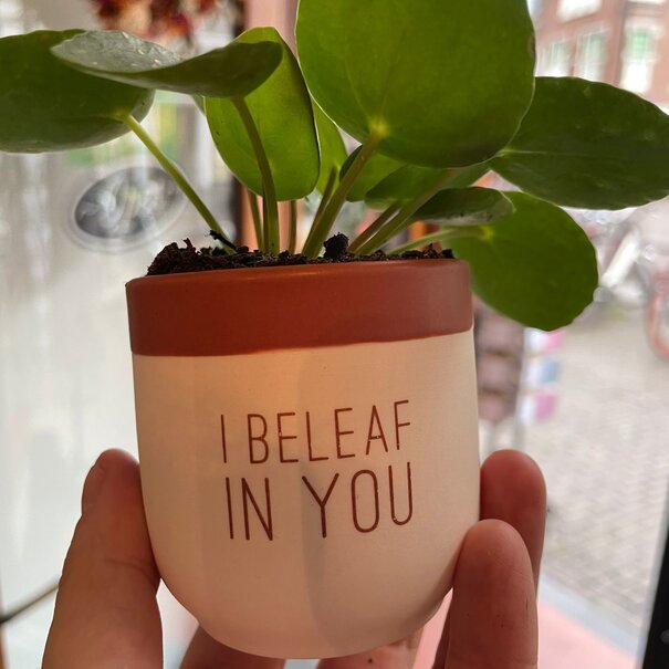 Räder Flowering Greetings I beleaf in you