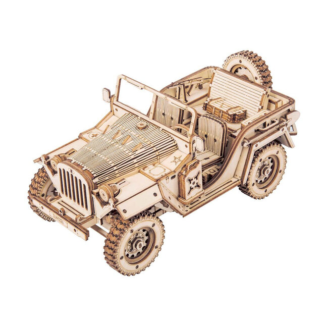 Robotime Rolife Army field car