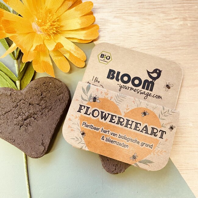 Flower heart | Bloom your message